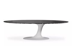 Tavolo da pranzo ovale in marmo&nbsp;SPEED UP - ROCHE BOBOIS