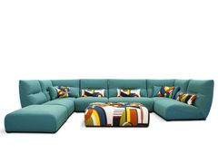 Divano da giardino componibile in tessuto&nbsp;TEMPS CALME OUTDOOR - ROCHE BOBOIS