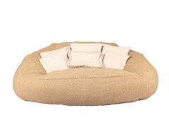 Divano da giardino rotondo in tessuto&nbsp;DOLLY - OOSTRO CARPETS