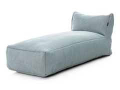 Lettino da giardino imbottito in tessuto&nbsp;DOTTY - OOSTRO CARPETS