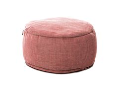 Pouf da giardino rotondo in tessuto&nbsp;DOTTY - OOSTRO CARPETS