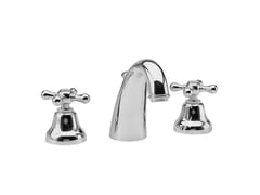 Rubinetto per lavabo a 3 fori da piano&nbsp;LOTUS - A512 - RUBINETTERIA GIULINI GIOVANNI