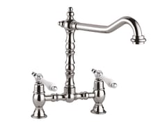 Rubinetto per lavabo a 2 fori da piano senza scarico&nbsp;PRAGA - PARIGI - LONDRA - 7537 - RUBINETTERIA GIULINI GIOVANNI