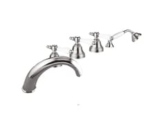 Rubinetto bordo vasca a 5 fori&nbsp;PRAGA - PARIGI - LONDRA - 7560 - RUBINETTERIA GIULINI GIOVANNI