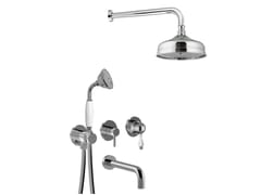 Set doccia con soffione&nbsp;PRAGA MIX - LONDRA MIX - 7593 - RUBINETTERIA GIULINI GIOVANNI