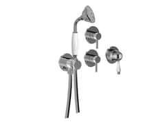 Rubinetto per doccia con doccetta&nbsp;PRAGA MIX - LONDRA MIX - 75X5304 - RUBINETTERIA GIULINI GIOVANNI