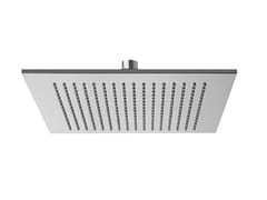 Soffione doccia quadrato&nbsp;WELLNESS - 1701-25 - RUBINETTERIA GIULINI GIOVANNI
