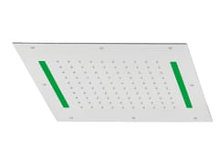 Soffione doccia da incasso in acciaio inox&nbsp;WELLNESS - 1731 - RUBINETTERIA GIULINI GIOVANNI