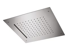 Soffione doccia da incasso in acciaio inox&nbsp;WELLNESS - 1811 - RUBINETTERIA GIULINI GIOVANNI