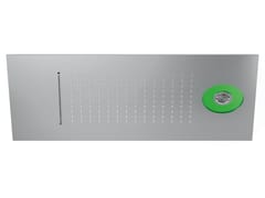 Soffione doccia a pioggia da incasso in acciaio inox&nbsp;WELLNESS - 1816 - RUBINETTERIA GIULINI GIOVANNI