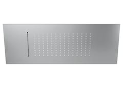 Soffione doccia a pioggia da incasso in acciaio inox&nbsp;WELLNESS - 1818 - RUBINETTERIA GIULINI GIOVANNI