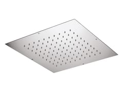 Soffione doccia a pioggia da incasso in acciaio inox&nbsp;WELLNESS - 1801 - RUBINETTERIA GIULINI GIOVANNI