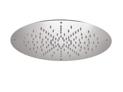 Soffione doccia rotondo da incasso in acciaio inox&nbsp;WELLNESS - 1800 - RUBINETTERIA GIULINI GIOVANNI