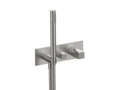 Miscelatore per doccia monocomando in acciaio inox con deviatore&nbsp;ALINE 49529V2 - RUBINETTERIE F.LLI FRATTINI