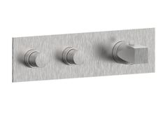 Miscelatore per doccia a 3 fori termostatico in acciaio inox&nbsp;ALINE 49600V2 - RUBINETTERIE F.LLI FRATTINI