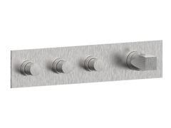 Miscelatore per doccia a 4 fori termostatico in acciaio inox&nbsp;ALINE 49600V3 - RUBINETTERIE F.LLI FRATTINI