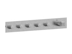 Miscelatore per doccia a 6 fori termostatico in acciaio inox&nbsp;ALINE 49600V5 - RUBINETTERIE F.LLI FRATTINI