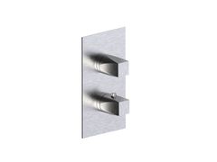 Miscelatore per doccia a 2 fori termostatico in acciaio inox&nbsp;ALINE 49712V2 - RUBINETTERIE F.LLI FRATTINI