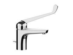 Miscelatore per lavabo monocomando con leva lunga e con scarico&nbsp;BRIOTRE - RUBINETTERIE F.LLI FRATTINI