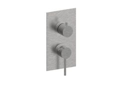 Miscelatore per doccia a 2 fori con deviatore&nbsp;PEPE XL 316 69523V3 - RUBINETTERIE F.LLI FRATTINI