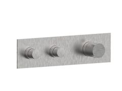 Miscelatore per doccia a 3 fori da incasso termostatico in acciaio inox&nbsp;PEPE XL 316 69600V2 - RUBINETTERIE F.LLI FRATTINI
