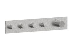 Miscelatore per doccia a 5 fori da incasso termostatico in acciaio inox&nbsp;PEPE XL 316 69600V4 - RUBINETTERIE F.LLI FRATTINI