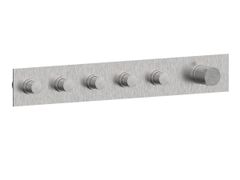Miscelatore per doccia a 6 fori da incasso termostatico in acciaio inox&nbsp;PEPE XL 316 69600V5 - RUBINETTERIE F.LLI FRATTINI