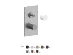 Miscelatore per doccia termostatico in acciaio inox con deviatore&nbsp;PEPE XL 316 69712SV2 - RUBINETTERIE F.LLI FRATTINI
