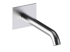 Bocca di erogazione in acciaio inox a muro&nbsp;PEPE XL 316 69897 - RUBINETTERIE F.LLI FRATTINI