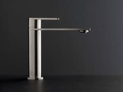 Miscelatore per lavabo da piano monoforo in acciaio inox&nbsp;3.6 - RUBINETTERIE 3M