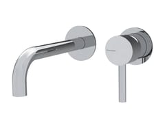 Miscelatore per lavabo monocomando a muro&nbsp;FOOTPRINT RWIT 8C75 - RUBINETTERIE 3M