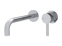 Miscelatore per lavabo a muro monocomando&nbsp;FOOTPRINT RWIT 8C76 - RUBINETTERIE 3M