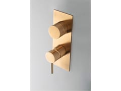 Miscelatore per doccia in ottone con deviatore con piastra&nbsp;X-CHANGE_MONO - RUBINETTERIE 3M