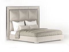 Letto imbottito matrimoniale in tessuto&nbsp;AURA - RUGIANO INTERIORS DECORATION