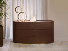 Cassettiera in pelle&nbsp;BOHEME - RUGIANO INTERIORS DECORATION