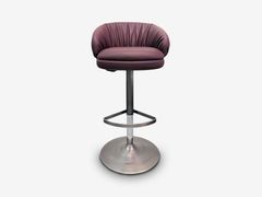 Sgabello da bar girevole in pelle ad altezza regolabile&nbsp;FANDANGO - RUGIANO INTERIORS DECORATION