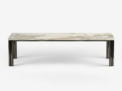 Tavolo rettangolare da pranzo in marmo&nbsp;FOREST - RUGIANO INTERIORS DECORATION