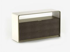 Cassettiera in pelle&nbsp;GRACE - RUGIANO INTERIORS DECORATION