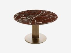 Tavolo rotondo con base centrale&nbsp;LIBERTY LOUNGE - RUGIANO INTERIORS DECORATION