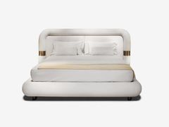 Letto matrimoniale con testiera alta&nbsp;LOOM - RUGIANO INTERIORS DECORATION