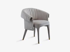 Sedia in pelle con braccioli&nbsp;MANTA - RUGIANO INTERIORS DECORATION