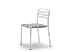 Sedia da giardino impilabile in metallo&nbsp;REIL - S-CAB