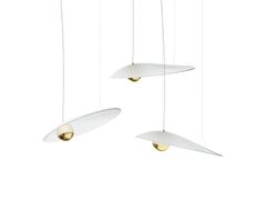 Lampada a sospensione in vetro&nbsp;OYSTER - SANS SOUCI