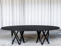 Tavolo ovale in legno SB55 | Tavolo ovale - BULO