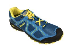 Scarpa con protezione in gomma sulla punta&nbsp;SCARPA CROSS BLU/GIALLA - KAPRIOL