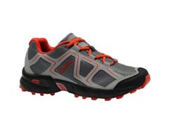 Scarpa con protezione in gomma sulla punta&nbsp;SCARPA CROSS GRIGIA/ROSSO - KAPRIOL