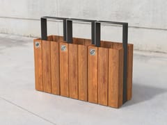 Portarifiuti in legno per raccolta differenziata WADE - FACTOR-ESPAO, INVESTIMENTOS IMOBILIRIOS