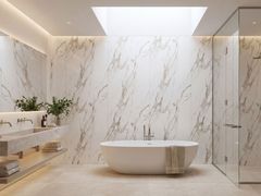 Rivestimento in SPC&nbsp;STAR KW MAXI - 1266 MARMO CALACATTA - SKEMA