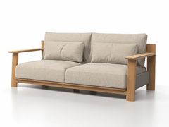 Divano da giardino in teak a 2 posti&nbsp;OLMA - SKLD STUDIO