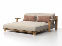Letto da giardino in teak&nbsp;OLMA - SKLD STUDIO